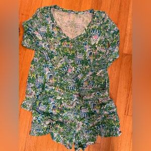 Lily Pulitzer pajama set